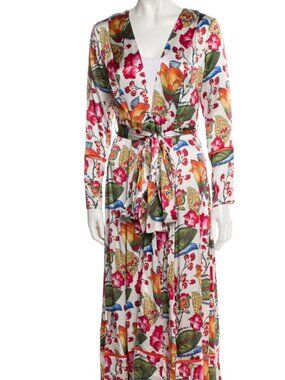 we are LEONE  Silk Long Dress